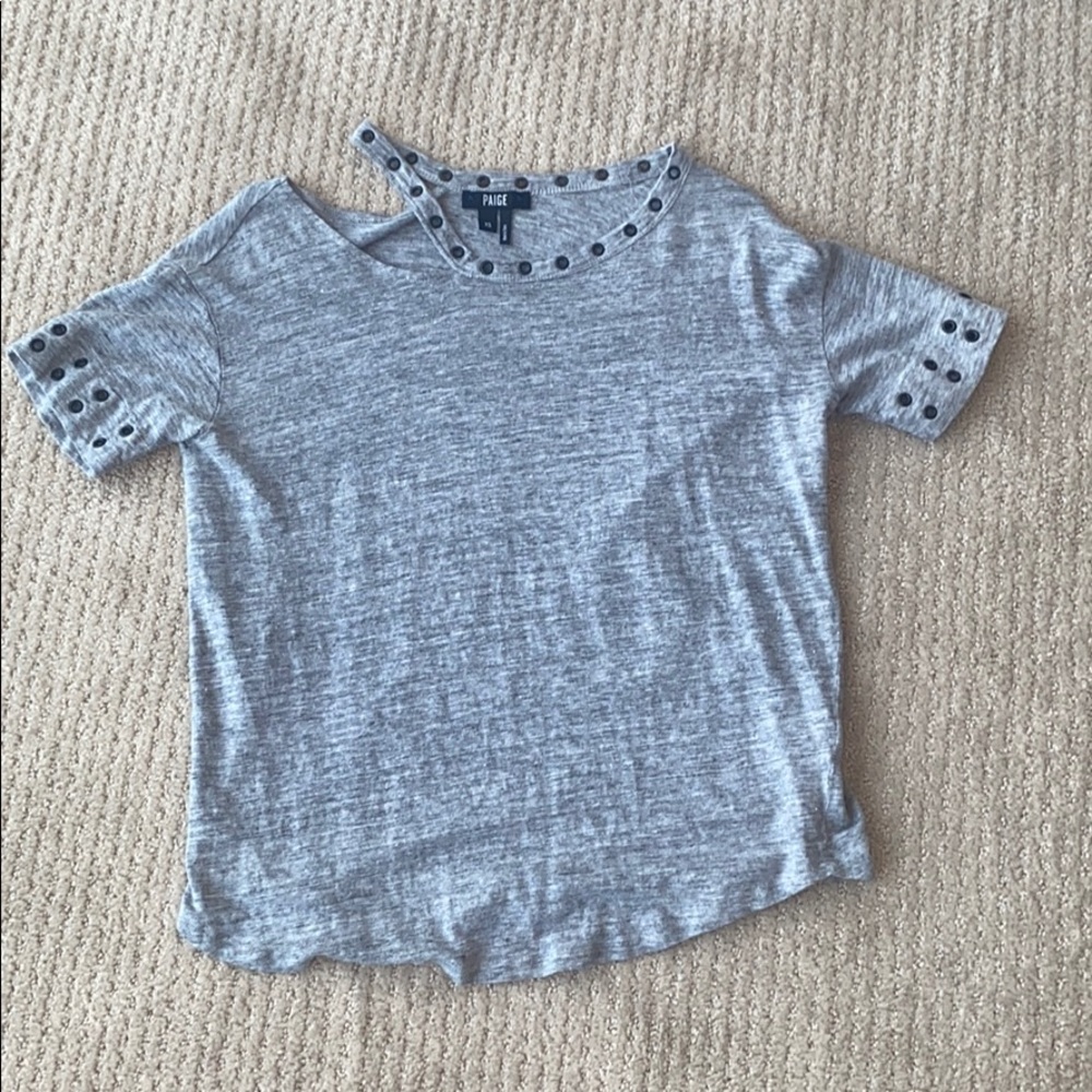 PAIGE cut out tee